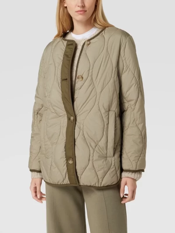 Esprit Collection Steppjacke Mit Rundhalsausschnitt – Hellgrün 5