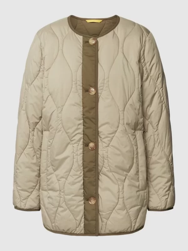 Esprit Collection Steppjacke Mit Rundhalsausschnitt – Hellgrün 3