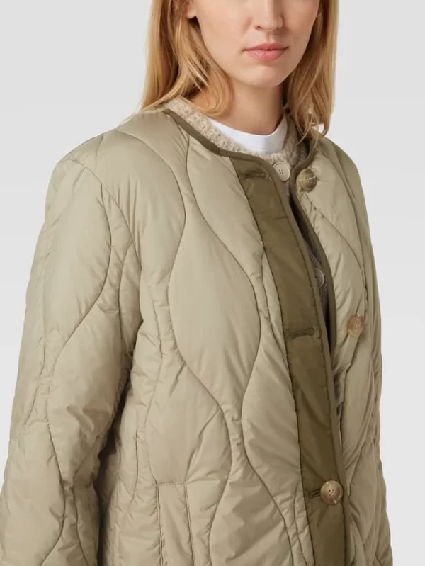 Esprit Collection Steppjacke Mit Rundhalsausschnitt – Hellgrün 4