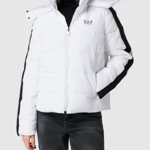 EA7 Emporio Armani Steppjacke Mit Label-Print Modell ‘GIUBOTTO’ – Offwhite 13