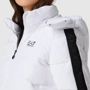 EA7 Emporio Armani Steppjacke Mit Label-Print Modell ‘GIUBOTTO’ – Offwhite 11
